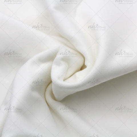 French Terry Offwhite (Cremeweiß)