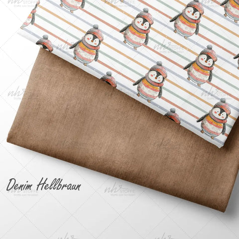 French Terry Pips der Pinguin