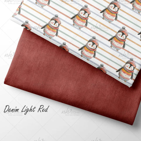 French Terry Pips der Pinguin