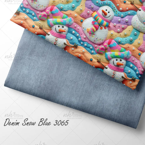 French Terry Rainbow Winter 3108 (Bio)