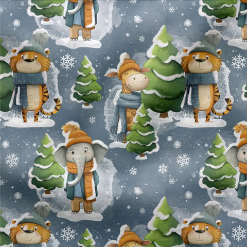 French Terry Safari Winter 3102 (Bio)