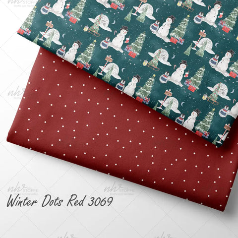 French Terry Santa Village (Bio)