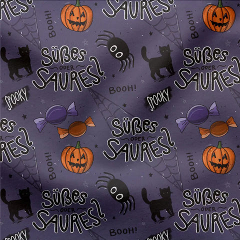 French Terry Süßes oder Saures 3050 (Bio)