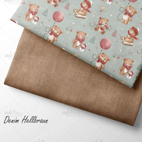 French Terry Teddy’s Christmas Party 3041 (Bio)