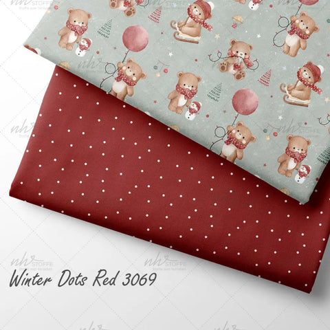 French Terry Teddy’s Christmas Party 3041 (Bio)