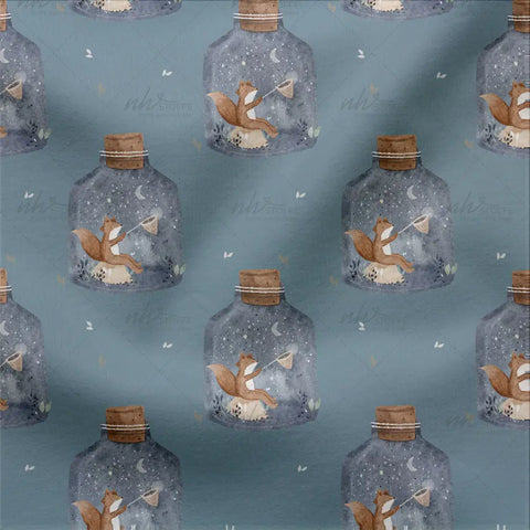 French Terry Traumfängerfuchs