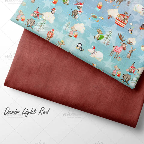 French Terry Weihnachtsland