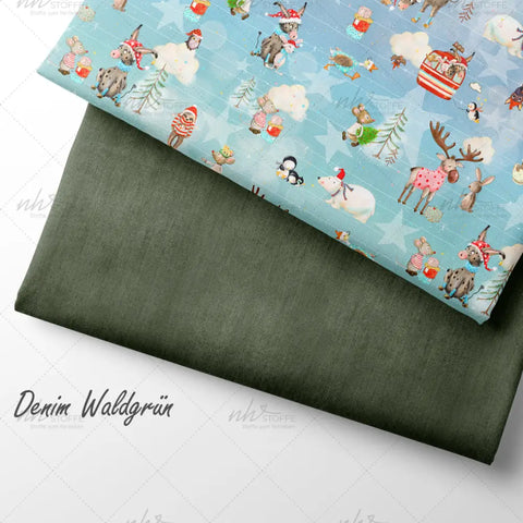 French Terry Weihnachtsland