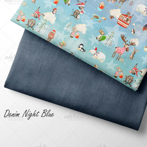 French Terry Weihnachtsland