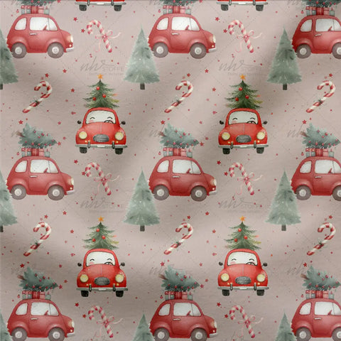 French Terry Weihnachtsmobil 3109 (Bio)