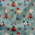 French Terry X Mas Dogs 3136 (Bio)