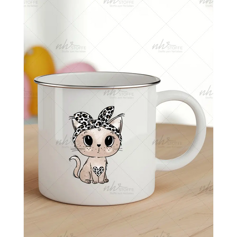 Glassticker Leo Kitty Größe M