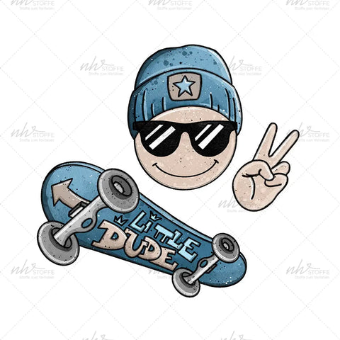 Bügelbild Little Dude MAXI