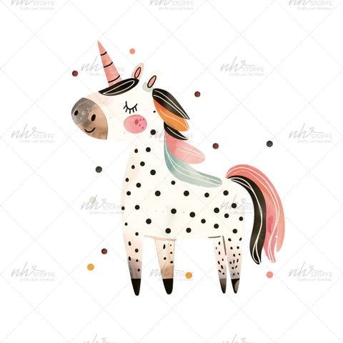 Glassticker The Last Unicorn Größe M