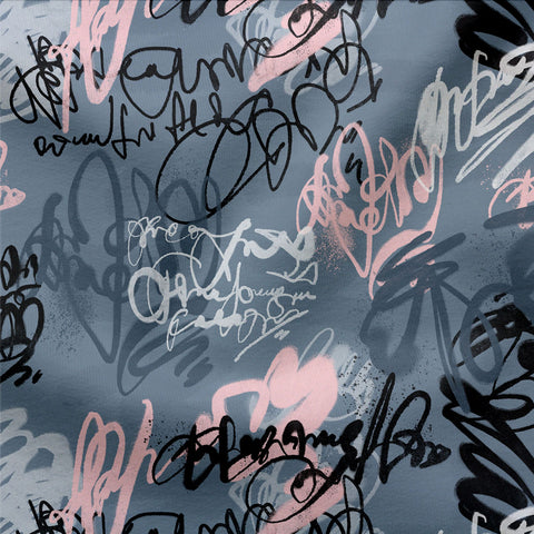 French Terry Grafitti Love