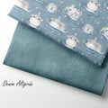 French Terry Denim Altgrün (Bio)