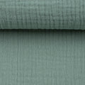 Musselin Double Gauze Helles Smaragd