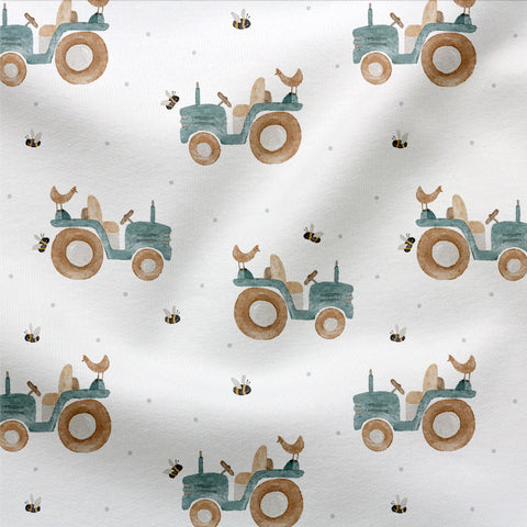 Jerseystoff Henne´s Trecker