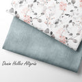Jerseystoff Denim Helles Altgrün