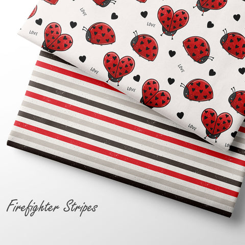 Jersey Stoff Firefighter Stripes 2819 (Bio) VORBESTELLUNG