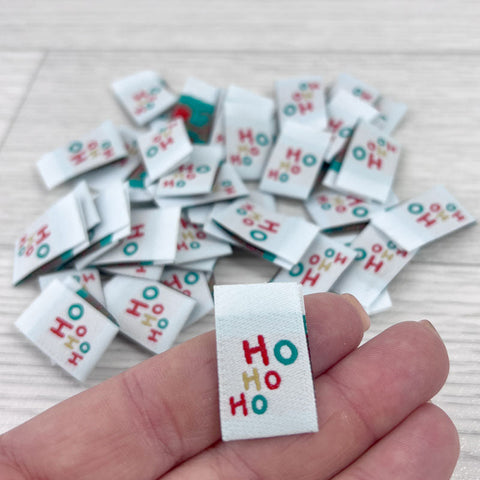 Weblabels HoHoHo 4er Set