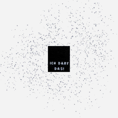 Weblabels Ich darf das! 4er Set