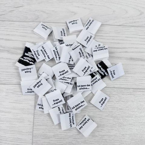 Weblabels Ich kann das alleine... 4er Set