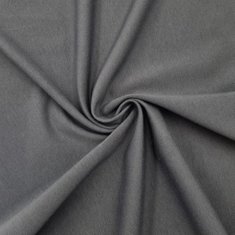 Jersey Stoff Anthrazit