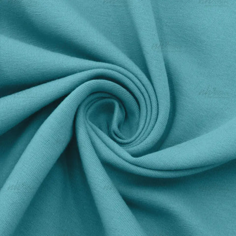 Jersey Stoff Aquamarin