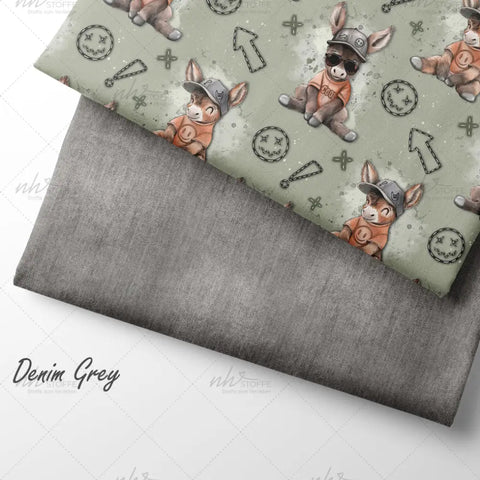Jersey Stoff Cool Donkey (Bio)