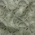Jersey Stoff Dinos Grün 2721 (Bio)