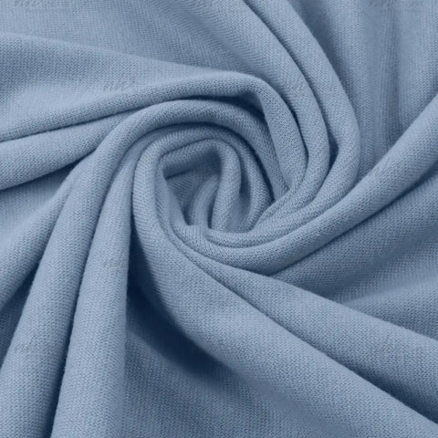 Jersey Stoff Frostblau