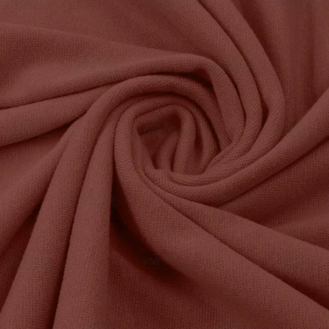 Jersey Stoff Kastanienrot