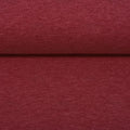 Jersey Stoff Vanessa Burgundy Meliert 1338