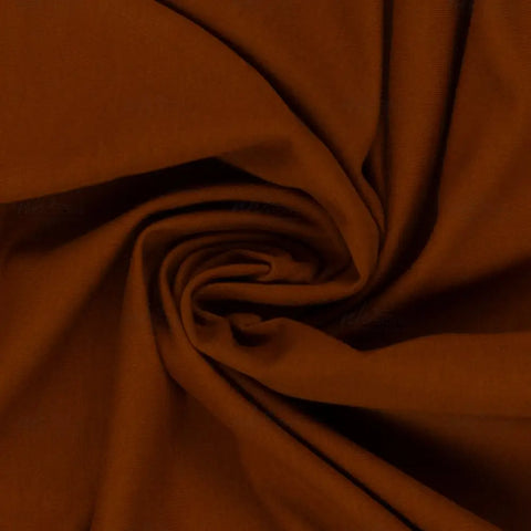 Jersey Stoff Vanessa Dunkles Cognac 713 *NEU*