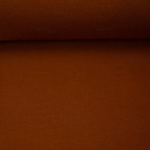 Jersey Stoff Vanessa Dunkles Cognac 713 *NEU*