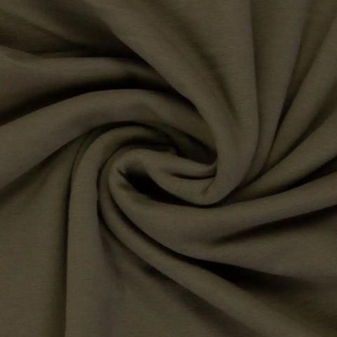 Jersey Stoff Vanessa Dusty Oliv 768 *NEU*