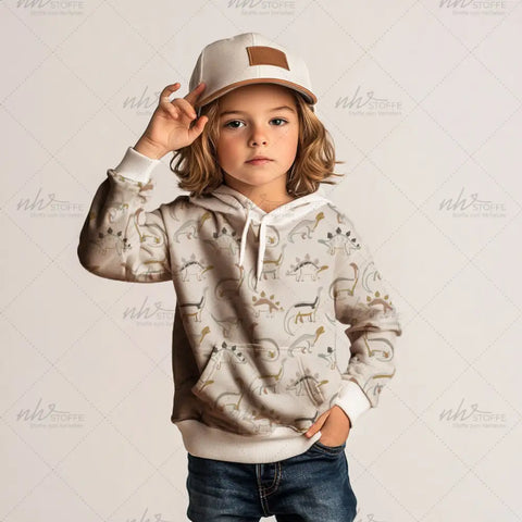 Jerseystoff Dinos Neutral 2683 (Bio)