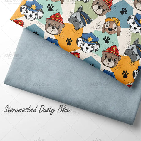 Jerseystoff Hundehelden (Bio)