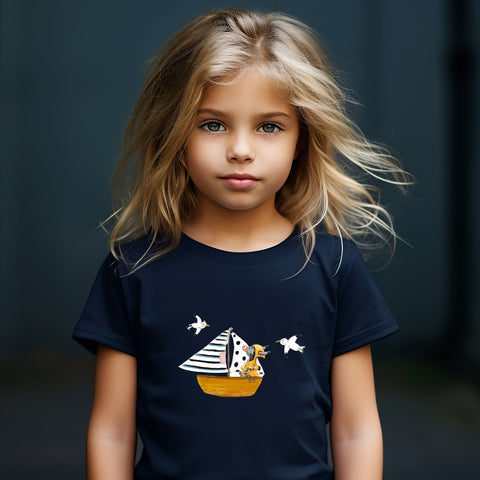 Bügelbild Ernie´s Segelschiff Medium