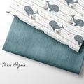 French Terry Denim Altgrün (Bio)