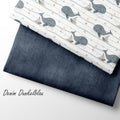 Jerseystoff Denim Dunkelblau