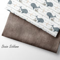 Jerseystoff Denim Schlamm