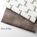 Jerseystoff Denim Schlamm