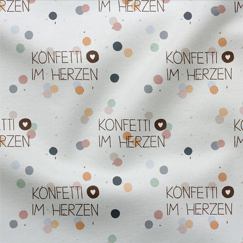 Sport/Badelycra UPF 50+ Konfetti im Herzen