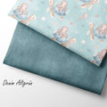 French Terry Denim Altgrün (Bio)