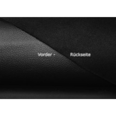 Kunstleder Genarbt 1000 Schwarz