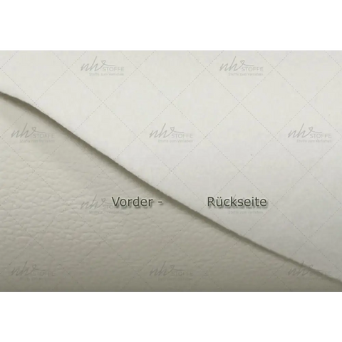 Kunstleder Genarbt 7020 Elfenbein