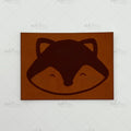Kunstleder Label Boho Fox
