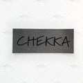 Kunstleder Label Chekka